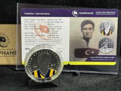Darphane Lefter Küçükandonyadis Türk Spor İnsanları Serisi No:3 Gümüş Hatıra Para
