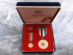 TÜRK ASKERLERİNE VERİLEN KORE ASKERİ GAZİ MADALYASI  NADİR MODEL B9804