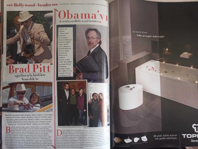 Alem Magazin Dergisi 10 Eylül 2000 Barack Obama Madonna