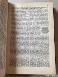 Meyers Konversations-Lexikon : eine Encyklopädie des Allgemeinen Wissens - Herrmann Julius Meyer - Verlag des Bibliographischen Instituts - ALMANCA ANSİKLOPEDİ (Meyer'in Konuşma Sözlüğü: Genel Bilgi Ansiklopedisi) ACHTER BAND
