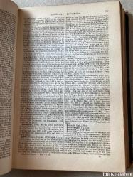 Meyers Konversations-Lexikon : eine Encyklopädie des Allgemeinen Wissens - Herrmann Julius Meyer - Verlag des Bibliographischen Instituts - ALMANCA ANSİKLOPEDİ (Meyer'in Konuşma Sözlüğü: Genel Bilgi Ansiklopedisi) ACHTER BAND