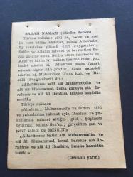 15 OCAK 1964 -TAKVİM YAPRAĞI-DOĞUM GÜNÜ HEDİYESİ,AKŞEMSETTİNİN ÖLÜMÜ ,1459,ÇANAKKALEDE SAFİR DÜŞMAN DENİZALTISININ BATIRILMASI 1915,SABAH NAMAZI