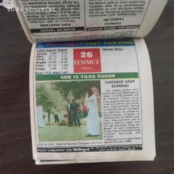 MİLLYET TAKVİMİ 26 TEMMUZ 1987 - DOĞUM GÜNÜ HEDİYESİ HEDİYELİK TAKVİM YAPRAĞI