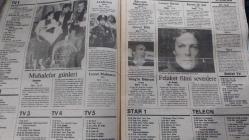 GÜNEŞ GAZETESİ- EKRAN DERGİSİ-15 ŞUBAT-1992- CUMARTESİ-YIL:3-SAYI:18-MÜJDE AR -ŞORAY UZUN-AHMET UĞURLU-TOM PETTY-MİCK HUCKNALL-PERRAN KUTMAN-BİZİMKİLER-POLİS AKADEMİSİ-RİCHARD CHAMBERLAİN-CLİF ROBERTSON-TÜRKAN ŞORAY-KEMAL SUNAL-MEHMET ALİ ERBİL-FÜSUN ÖNAL-ENİS FOSFOROĞLU-MÜJDAT GEZEN-CENK KORAY-AZİZ ÜSTEL-JOHNNY DORELLİ-AŞKIN NUR YENGİ-JACK  NİCHOLSON-BULMACA