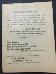 23 NİSAN 1964 -TAKVİM YAPRAĞI-DOĞUM GÜNÜ HEDİYESİ,KURBAN BAYRAMI,MİLLİ HAKİMİYET VE ÇOCUK BAYRAMI ,ANKARADA B.M.M.NİN AÇILIŞI 1920,ESKİ TÜRK KADINLARI