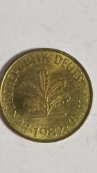 ALMANYA 1982 10 PFENNIG