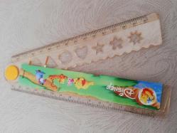 1 adet şekil çizimli katlanabilir Disney cetvel.1 adet ahşap kedi görselli tabla.1 paket safari hayvanları mini yapboz Puzzle.ahşap kedicikler eğitici öğretici eğlenceli ürünler Hediyelik