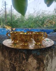 VINTAGE ŞERBET SUNUMLUĞU