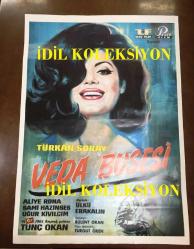 VEDA BUSESİ, 1965 Movie Poster, (TIPKIBASIM) SİNEMA FİLM AFİŞİ / POSTERİ - BÜYÜK BOY - ORİJİNAL - 75 X 53 cm EBADINDA - TIPKIBASIMDIR, Turkish Big Size Movie Poster - Türkan Şoray - Aliye Rona - Erol Tezeren - Memduh Ün - Ali Şen - Feridun Çölgeçen - Uğur Kıvılcım - Nezihe Güler - Sami Hazinses - Tunç Okan - Faik Coşkun - Haydar Karaer - Mahmure Handan -Talia Saltı - Bülent Oran - Ülkü Erakalın