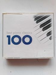 BEST PIANO CLASSICS 100    1 CD EKSIK     MÜZİK ORJİNAL MÜZİK CD (CDLER ÖNÜ