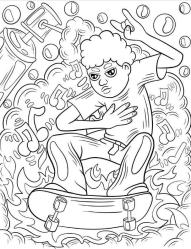 Grafiti Boyama Kitap Seti (3 Kitap)