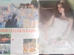 Alem Wedding Magazin Dergisi - 31 Mayıs 2006 - Yankı Uyandıran Düğünler - Zeynep Tunuslu ile Kumsal Düğünleri - Derviş Bağzıbağlı - Gelinliğiniz Büyüleyecek ama Nasıl? - Prens En Özel Gecesine Hazırlanıyor - Sihirli Eller İş Başında - Dekorasyon Önerileri - Dekorasyonda Eyilimler Değişiyor - Rüya Geceniz kişiliğinizi Yansıtsın - Alyans ve Mücevher Seçimi - Yaşamın Romantik Anları - Onların Düğünleri Çok Konuşuldu - Karayipler ve Hint Okyanusu'ndaki Lüks Tatil Yerleri - Maldive Adaları'nda Four Seasons Resort - Rüya Gibi Bir Tatil - 5 Yıldızlı Düğün & Balayı - Hilton İstanbul - Yeni Yaşamınıza Yenilenerek Başlayın - Laveda The Ritz - Romantik ve Seksi Detaylar - Kusursuz Bir Düğün Gecesi İçin - Hayalinizdeki Saçın Zamanı Geldi - Doğal ve Güzel fotoğraf ve haberi - Tam Takım Dergi