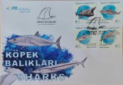 Köpek Balıkları  (ilkgün zarfı) 2021