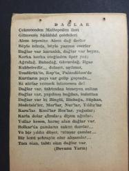30 AĞUSTOS 1964-TAKVİM YAPRAĞI-DOĞUM GÜNÜ HEDİYESİ,ZAFER BAYRAMI,KÜTAHYANIN KURTULUŞU,DAĞLAR
