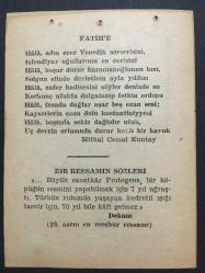 17  EYLÜL 1964-TAKVİM YAPRAĞI-DOĞUM GÜNÜ HEDİYESİ,BANDIRMANIN KURTULUŞU 1922,HZ ÖMER ZAMANINDA İSKENDERİYENİN ZAPTI 642,RUSLARIN POLANYAYI İSTİLASI,1939,FATİHE ,BİR RESSAMIN SÖZLERİ