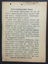 1 EKİM 1964-TAKVİM YAPRAĞI-DOĞUM GÜNÜ HEDİYESİ,DAMAT İBRAHİM PAŞANIN İDAMI,1730,ESKİ DİYANET İŞLERİ REİSİ EYÜP SABRİ HAYIRLIOĞLUNUN ÖLÜMÜ 1960,PEYGAMBERLERE İMAN,