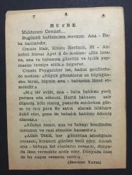 9 EKİM 1964-TAKVİM YAPRAĞI-DOĞUM GÜNÜ HEDİYESİ,BELGRATTA TÜRK BAYRAĞI,HUTBE