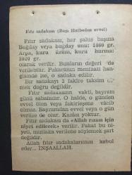 7 KASIM 1964-TAKVİM YAPRAĞI-DOĞUM GÜNÜ HEDİYESİ,BAKİNİN ÖLÜMÜ,1600,FITIR SADAKASI,