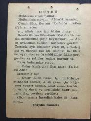 20 KASIM 1964-TAKVİM YAPRAĞI-DOĞUM GÜNÜ HEDİYESİ,LOZAN KONFERANSI,1923,HUTBE