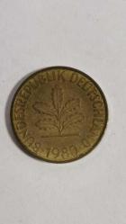 ALMANYA 1980 F  10 PFENNIG