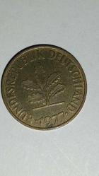 ALMANYA 1977 D  10 PFENNIG
