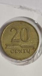 LİTVANYA 2007  20 CENTU