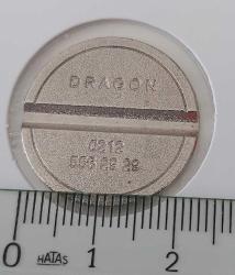 İSTANBUL DRAGON ATARİ SALONU OYUN JETONU ORİJİNAL ÇİL Ç2YYY1 ÇOK NADİRDİR
