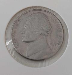 1974 ABD 5 FIVE CENT ORİJİNAL MADENİ PARASI ÇİLALTI 3ZZ2V1 NADİR