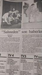 GÜNEŞ GAZETESİ- EKRAN DERGİSİ-22 ARALIK-1990-CUMARTESİ-YIL:2 -SAYI:11-HÜLYA AVŞAR RÖPORTAJ-İSMET İNÖNÜ-GAZANFER ÖZCAN-GÖNÜL ÜLKÜ-KEN  WAHL-HÜLYA KOÇYİĞİT-ÇETİN ÇEKİ-CENK KORAY-RİTA HAYWORT-POİSON-MARİAH CAREY-KAYAHAN RÖPORTAJ-GÜLER KAZMACI RÖPORTAJ-GÖNÜL YZAR-TOLGA SAVACI-AYDAN ŞENER-GÜNEŞ TECELLİ-ERCAN YAZGAN-KEMAL SUNAL-DAVİD BOWİE-CHARLOTTE RAMPLİNG-JAMİE LEE CURTİS-RON SİLVER-SOPHİE STEİN