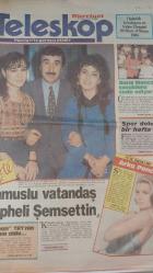 HÜRRİYET TELESKOP DERGİSİ-29 MART-4NİSAN-1986-BARIŞ MANÇO-PINAR AFŞAR-ALEV GÜRZAP-AHMET GÜLHAN-GÜLER KARAMAN-GÜLÜMSER GÜLHAN-AHU TUĞBA-KADİR İNANIR-ROBİNSON-GRACE KELLY-JOHN BELUSHİ-MUSTAFA SAĞYAŞAR-ŞENER ŞEN-ZÜĞÜRT AĞA-DEVID LEAN-ERDAL ÖZYAĞCILAR-NİLGÜN NAZLI-FÜSUN DEMİREL-YAVUZ TURGUT