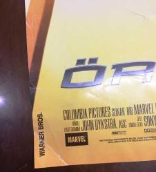 ÖRÜMCEK ADAM - Dönemine ait orijinal sinema afişi (Spider-Man - Spiderman), 2002, SİNEMA FİLM AFİŞİ / POSTERİ - BÜYÜK BOY - ORİJİNAL - 100 X 68 cm EBADINDA - Original Turkish Big Size Movie Poster - Sam Raimi, David Koepp, Scott Rosenberg, Tobey Maguire, Kirsten Dunst, Willem Dafoe, James Franco, J.K. Simmons, Elizabeth Banks, Ajay Mehta, Ari Averbach, Loren Janes, 	Brian Bennett, Corey Mendell Parker, Peter Genovese, Lisa Danielle, R.c. Everbeck, Larry Joshua, Warner Bros