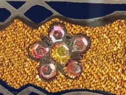 Eskilerden Aynalı Cam Altı Nazar Ayeti Hat tablo