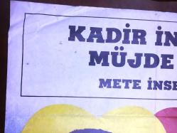 BALDIZ, 1975, SİNEMA FİLM AFİŞİ / POSTERİ - BÜYÜK BOY - ORİJİNAL - 100 X 68 cm EBADINDA - Original Turkish Big Size Movie Poster - Temel Gürsu, Suavi Sualp, Erdoğan Tünaş, Kadir İnanır, Müjde Ar, Necdet Yakın, Ali Şen, Mete İnselel, Ahmet Turgutlu, Renan Fosforoğlu, Zeki Alpan, Sabahat Işık