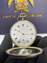 Zenith Osmanlı Kadran 1909 tarihli Gümüş Cep Saati