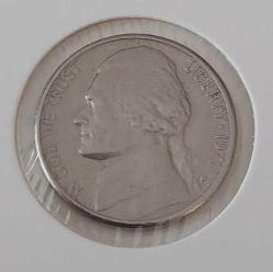 1971-D ABD 5 FIVE CENT ORİJİNAL MADENİ PARASI ÇİLALTI  1M2QQ1 NADİR