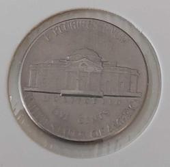 1971-D ABD 5 FIVE CENT ORİJİNAL MADENİ PARASI ÇİLALTI  1M2QQ1 NADİR