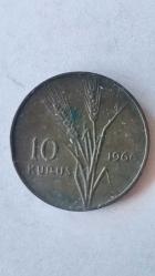 TÜRKİYE 1966  10 KURUŞ