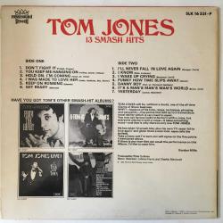 Tom Jones - 13 Smash Hits / Germany 1967 / LP