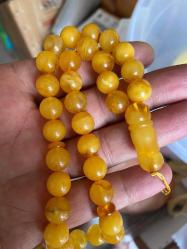 Orjinal kalingrad seccar damla kehribar tespih