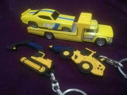 Taşıyıcı kurtarıcı kamyon tır araç set kepçe dozer anahtarlık set koleksiyon dekor hediye nostalji tasarım süs hobi eğlence vintage aksesuar promosyon reklam Hediyelik dekorluk retro minyatür diorama ölçekli arabalar