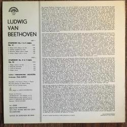 Beethoven - Symphony No. 1 in C Major / Symphony No. 8 in F Major / Czech Philharmonic Orchestra & Paul Kletzki / Czechoslovakia 1970 / LP