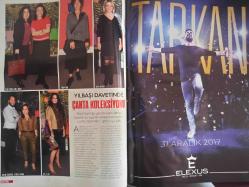 Alem Magazin Dergisi - 13 Aralık 2017 - Tolga Çevik - Sibel Kerimoğlu - Sema Kalpakçıoğlu - Saffet Emre Tonguç - Serra Büyükkoyuncu - Lale Akıngüç - Tülin Demiroğlu - Serap Taşdemir - İdil Fırat - Sema Kubat - Özalp Argüder - Taylan Kümeli - Keira Kngihtley - Cate Blanchett - Andrew Garfield - Cressida Bonas - Allison Williams - Ellie Banber - Christian Louboutin - Petra Nemcova - Joy Corrigan - Karolina Kurkova - Adriana Lima - Sedef İybar - Demet Akbağ - Zeynep Erol - Batya Kebudi - İdil Lüleci - Semiha Turhan - Mina Üstün - Tolga Cinisli - Carlo Bernardini - Aşye Boyner - Yelda Demirören - Derya Ayaydın - Hülya Kalyoncu - Tuba Çetin - Elif Edes Tapan - Ilgın Beyazıt - Heves Ekinci - Nükhet Çubukçu fotoğraf ve haberi - Tam Takım Dergi