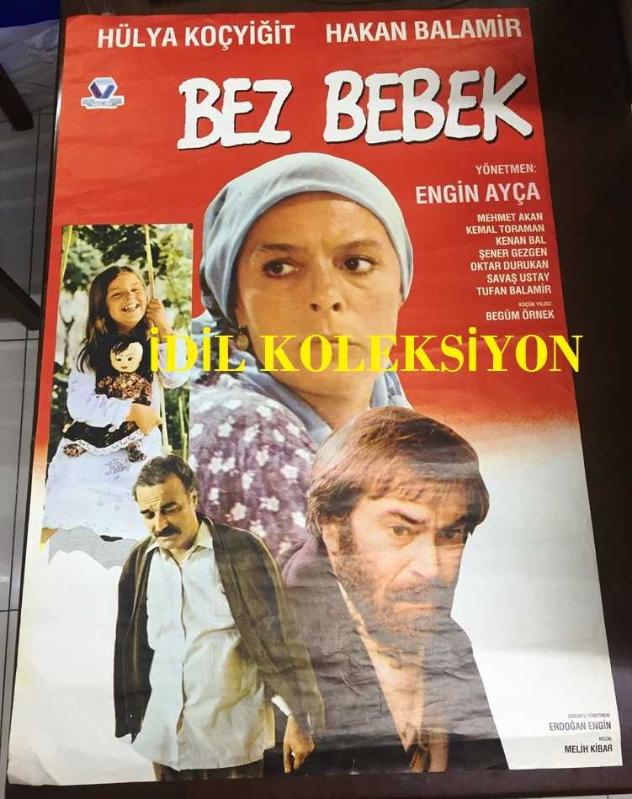 BEZ BEBEK 1988 FİLM AFİŞİ POSTERİ BÜYÜK BOY ORİJİNAL 100  