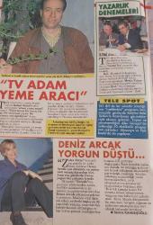 MİLLİYET OSCAR TV MAGAZİN DERGİSİ-14-20 MAYIS-1994-YIL:2-SAYI:84-NİLÜFER ÖZ-RÖPORTAJ-DUYGU CANDAŞ-ACAR ACARTÜTK-LALE MANSUR OLEANNA-YONCA EVİMCİK-HATİCE ÇEYİNKAYA-AYKUT ORAY-AYŞEN GRUDA-KEMAL SUNAL-NAZMİ KAL-METİN TOKER-DENİZ ARCAK-FARAH YURDÖZÜ-GAYE ARAN-ZAFER GÜNDOĞDU-BÜLENT KAYABAŞ-BARIŞ CELİLOĞLU-VAN DAMME-İLYAS SALMANLI-NICK NOLTE-SHAQOLILLE ONEAL-MARY MACDONNELL-LARRY BİRD-CHRISTIAN SLATER-WESLEY SNIPES-RICHARD GERE-TERRY TAMGAZ-LAURALEE BELL-VERONİCA CASTRO-BİLL COSBY-PETER FALK-COBRİN BERNSEN-CYBILL SHEPHERD