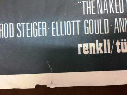 ÇIPLAK YÜZ, 1984, (The Naked Face) FİLM AFİŞİ / POSTERİ - BÜYÜK BOY - ORİJİNAL - 100 X 67 cm EBADINDA - Original Turkish Big Size Movie Poster - Bryan Forbes,  Sidney Sheldon, Bryan Forbes,  Roger Moore, Rod Steiger, Elliott Gould, Art Carney, Anne Archer, David Hedison, Deanna Dunagan, Ron Parady, Dick Sollenberger, James Spinks, John Kapelos