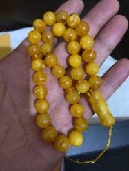 Orjinal kalingrad seccar damla kehribar tespih