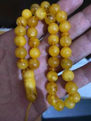 Orjinal kalingrad seccar damla kehribar tespih