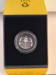 Galatasaray 24. Şampiyonluk gümüş hatıra parası (okside)