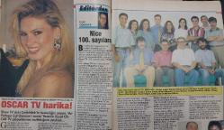 MİLLİYET OSCAR TV MAGAZİN DERGİSİ-3 EYLÜL-9 EYLÜL-1994-YIL:2-SAYI:100-YASEMİN KOŞAL-RÖPORTAJ-CAN DÜNDAR-FUNDA ÖNCÜ-MESUT MERTCAN-ZEYNO GÜNENÇ- NURHAN DAMCIOĞLU-AYŞE EGESOY-RADYO KLÜP-MAVAJO JOE-ERHAN KONUK-BORSALİNO-ALAİN DELON-MİCHEL BOUGUET-CİNGÖZ RECAİ-AYHAN IŞIK-SEMA ÖZCAN-PİRAYE UZUN-KARATE KİD-KIZIN ADI FATMA-HALİL ERGÜN-FUKDEN URAS-ÜMİT BELEN-VARYEMEZ-KEMAL SUNAL-LEMAN ÇIDAMLI-GAMZE GÖZALAN-KAYHAN YILDIZOĞLU-KADİR SAVUN-SHARON STONE-TOM HANKS-SYLWESTE STALLONE-WESLEY SNİPES-SADİE FROSR-NİCHOLAS  COSTER-CORBİN BERNSEN-AMANDA PAYS-MİCHAEL JACKSON-SERPİL BARLAS-UFUK YILDIRIM-GRUP VİTAMİN
