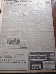Cumhuriyet Gazetesi - 25 Mart 1957 - İsmet İnönü'nün Yakınlaşma Faaliyeti CHP Meclisi'nde Tasvib Edildi - Eisenhower McMillan Görüşmesi Sona Erdi - Mısır Amerika'ya Ateş Püskürüyor - Magosa Zindanı Müze Oluyor -  Yunan İstiklal Bayramı'nda Türk Düşmanlığı Telkin Ediliyor - Makarios EOKA'yı Takbih Edecekmiş - Aydemir Balkan - İdam Sehpasında Can Veren Devletliler Yazı Dizisi - Kırkıncı Oda Yazan Peride Celal Yazı Dizisi - Ramazanda 5 Büyük Camide Mahya Kurulacak - Dün Cezayirde 150 Milliyetçi Daha Öldürüldü - Burhan Felek -  Elektronik Beyin - Haftalık Radyo Programı - Resimli Romanımız Mormon Mezhebi Ve Kurucusunun Dramı - Opon Ağrı Kesici - Havilland Krem - Fenerbahçe Beşiktaş'ı 4 2 Yendi - Profesyonel Ligin Puan Vaziyeti - Voleybolda Galatasaray Türkiye Şampiyonu Oldu - Ekrem Koçak Türkiye Kros Birincisi Oldu - Lefter Küçükandonyadis - Komili Banyo Sabunu - Vita Yağ - Türkiye Kayak Şampiyonası